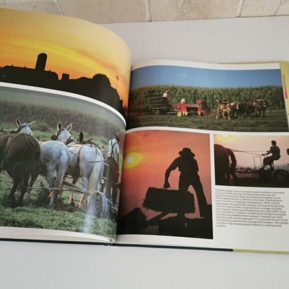 1991 Amish Country Photography Book by Ruth Seitz Blair Seitz America Farming - Picture 5 of 7